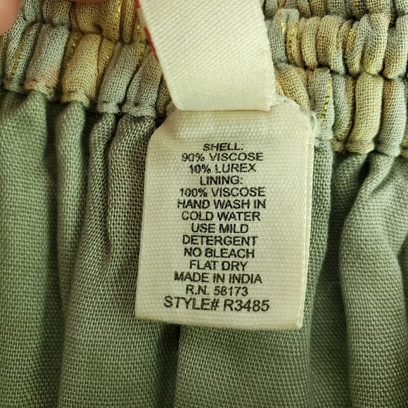 Raga "Norah" Off Shoulder Tie Tassel Top - Picture 10 of 10